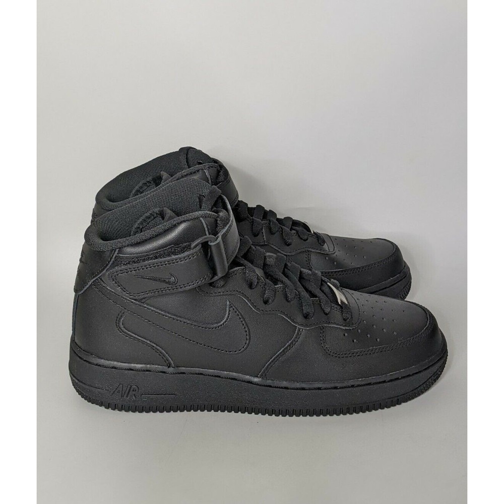 NEW Nike Air Force 1 Mid '07 Shoes Triple Black CW2289-001 Men's Size 10
